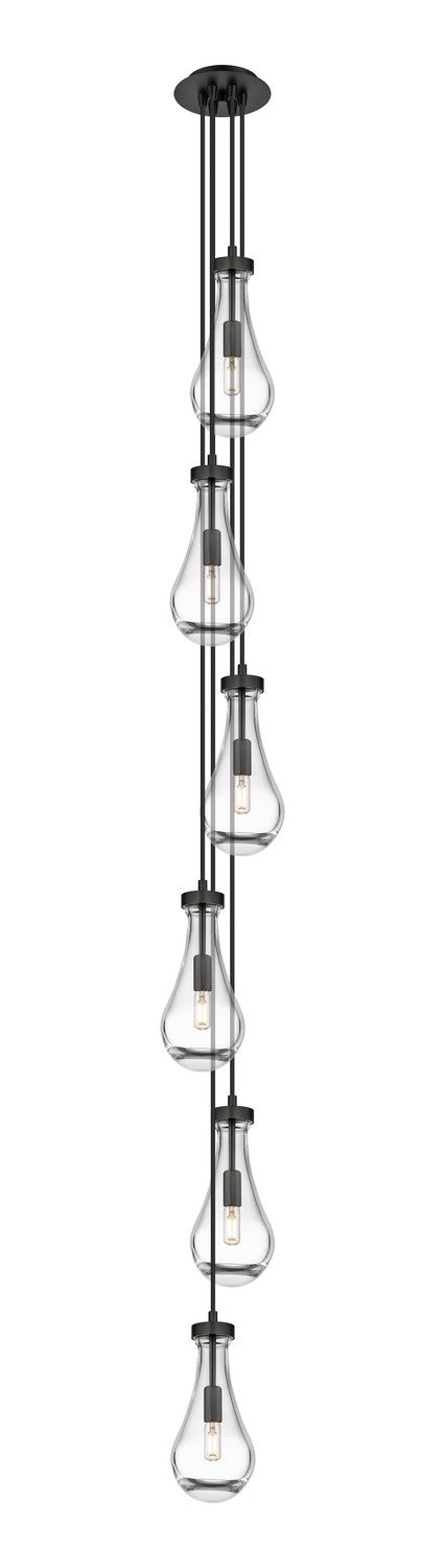 Innovations Downtown Urban 106-451-1P-BK-G451-5CL Pendant Light - Matte Black