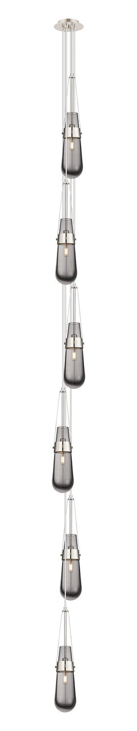 Innovations Downtown Urban 106-452-1P-PN-G452-4SM Pendant Light - Polished Nickel