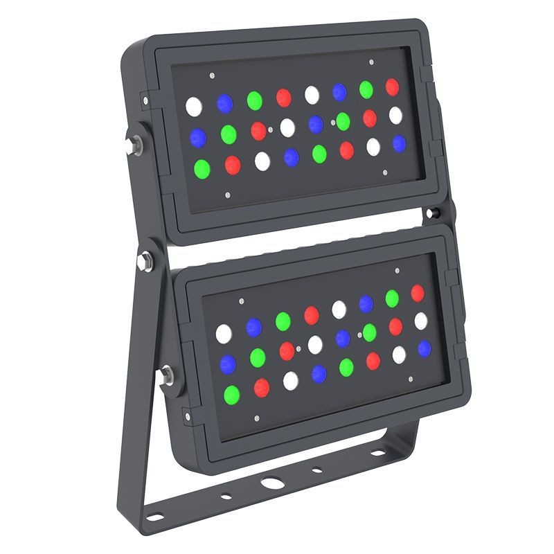 Westgate Lighting DMX-FLS-144W-RGBW-BT-BK  Compatible Outdoor Black