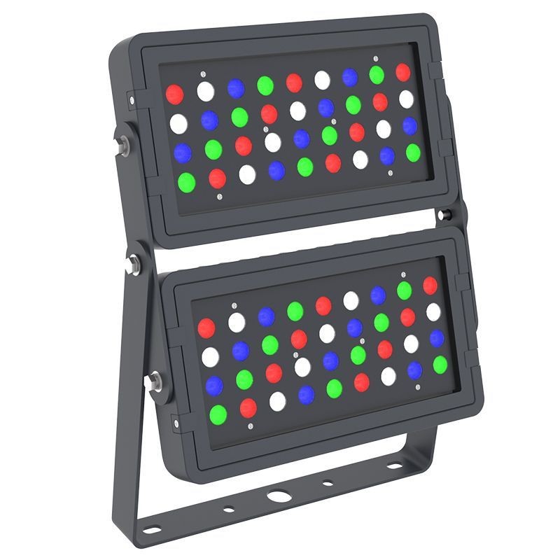 Westgate Lighting DMX-FLS-192W-RGBW-BT-BK  Compatible Outdoor Black