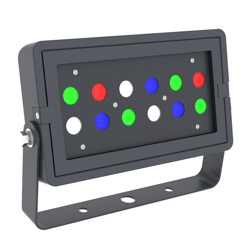 Westgate Lighting DMX-FLS-36W-RGBW-BT-BK  Compatible Outdoor Black