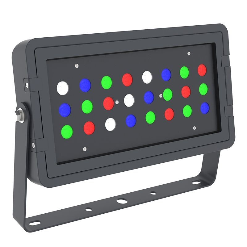 Westgate Lighting DMX-FLS-72W-RGBW-BT-BK  Compatible Outdoor Black
