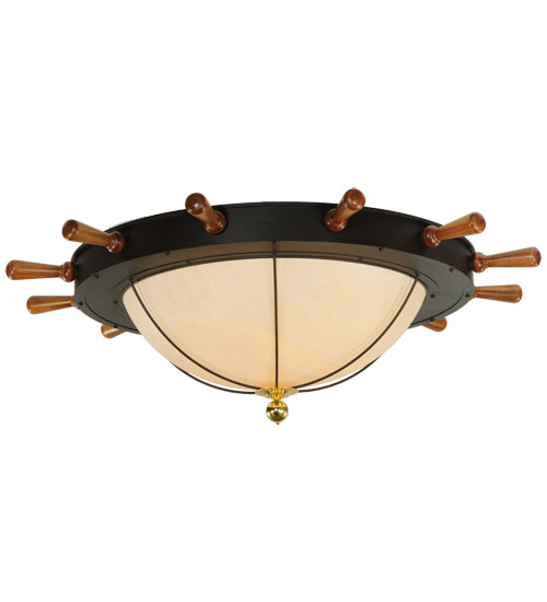 Meyda Tiffany Nautical 136204 Ceiling Light - Oil Rubbed Bronze