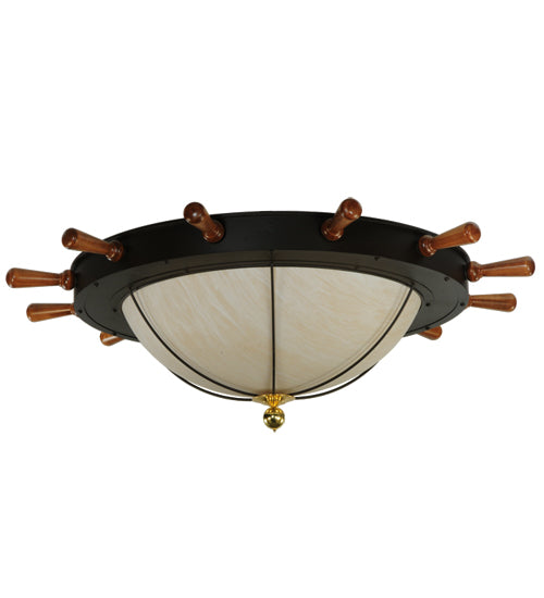 Meyda Tiffany Nautical 136204 Ceiling Light - Oil Rubbed Bronze