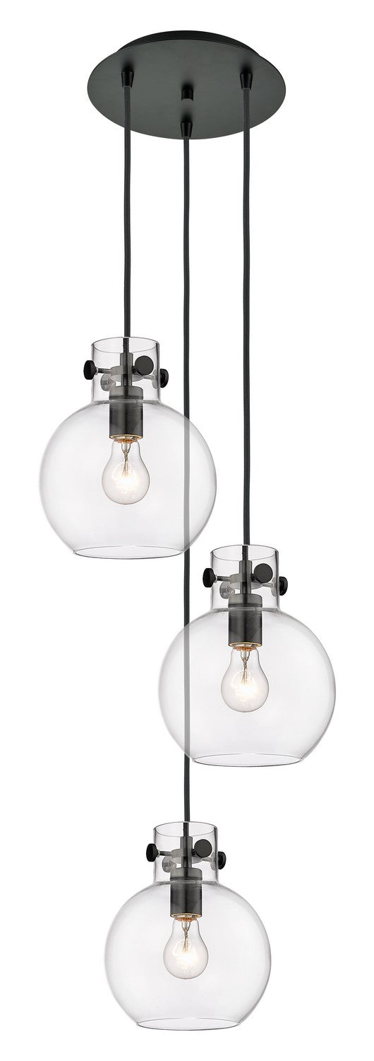 Innovations Downtown Urban 113-410-1PS-BK-G410-8CL Pendant Light - Matte Black