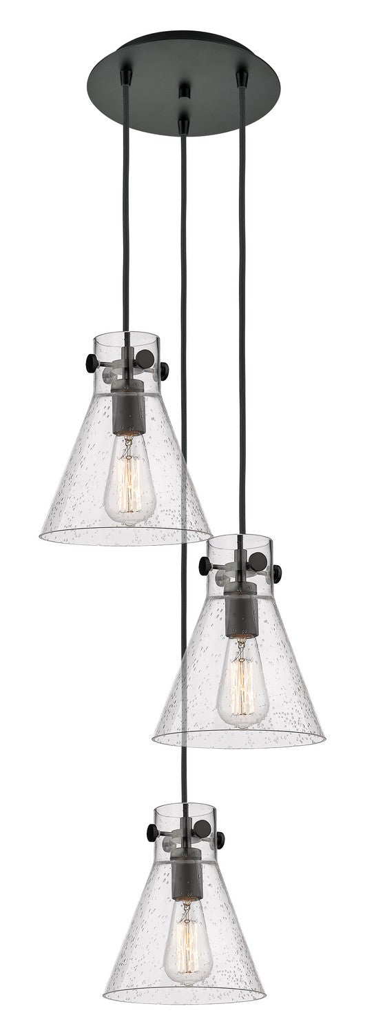 Innovations Downtown Urban 113-410-1PS-BK-G411-8SDY Pendant Light - Matte Black