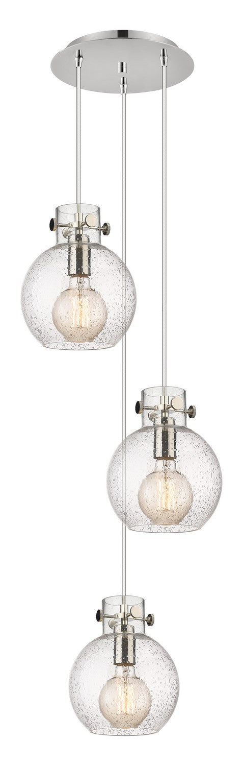 Innovations Newton 113-410-1PS-PN-G410-8SDY Pendant Light - Polished Nickel