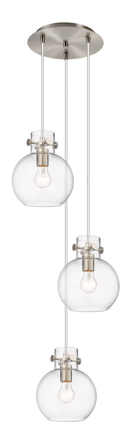 Innovations Downtown Urban 113-410-1PS-SN-G410-8CL Pendant Light - Brushed Satin Nickel