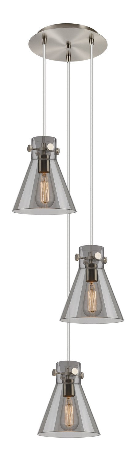 Innovations Downtown Urban 113-410-1PS-SN-G411-8SM Pendant Light - Brushed Satin Nickel