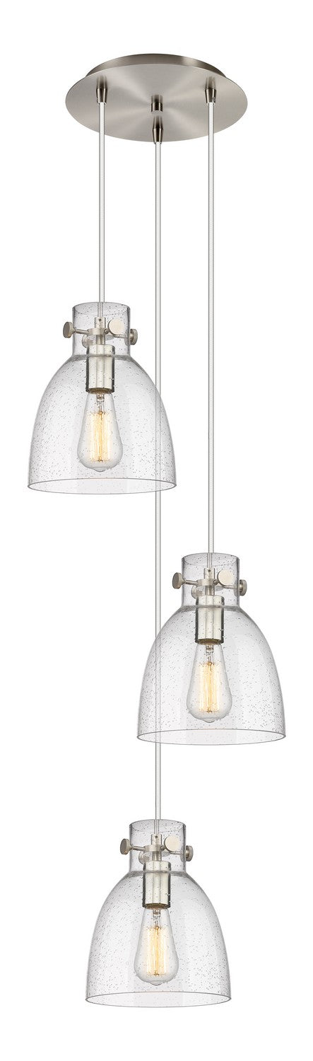 Innovations Downtown Urban 113-410-1PS-SN-G412-8SDY Pendant Light - Brushed Satin Nickel