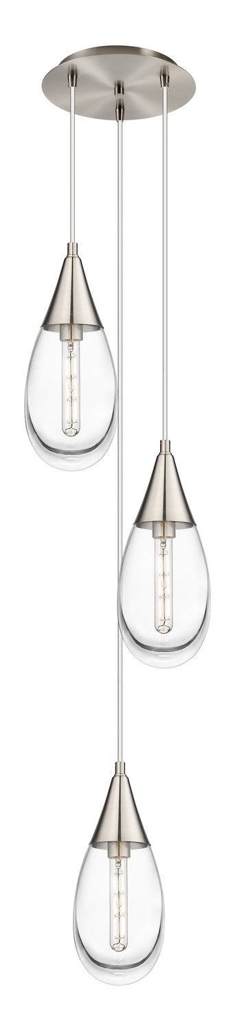 Innovations Downtown Urban 113-450-1P-SN-G450-6CL Pendant Light - Brushed Satin Nickel