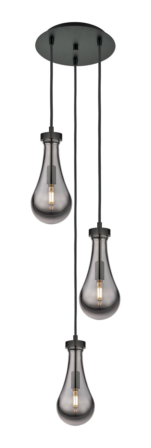 Innovations Downtown Urban 113-451-1P-BK-G451-5SM Pendant Light - Matte Black