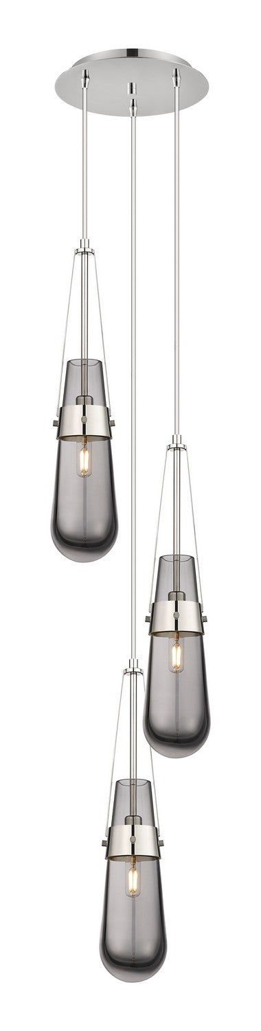 Innovations Downtown Urban 113-452-1P-PN-G452-4SM Pendant Light - Polished Nickel