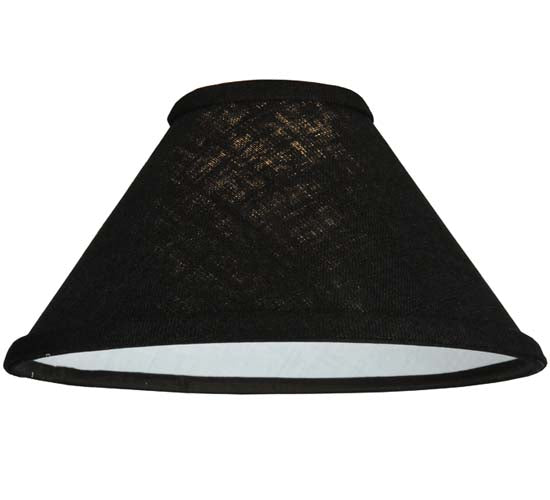 Meyda Tiffany Lighting 136239 Faille Shade Lamp Shade Black