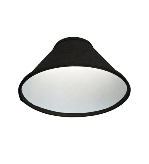 Meyda Tiffany Lighting 136239 Faille Shade Lamp Shade Black