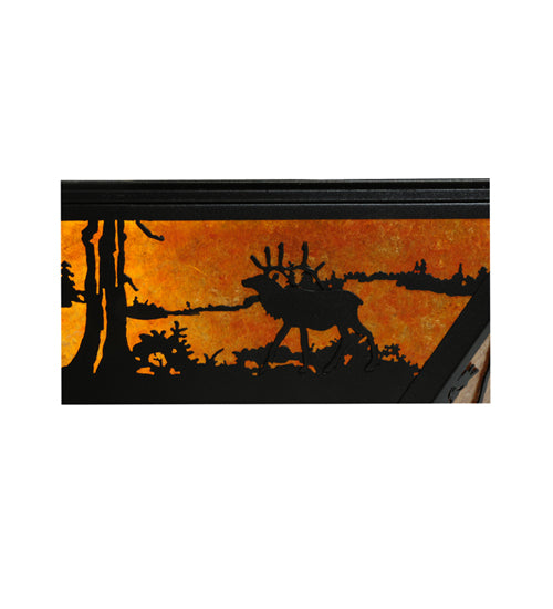 Meyda Tiffany Lighting 136279 Wildlife At Pine Lake Diffuser Lamp Shade Two-Tone