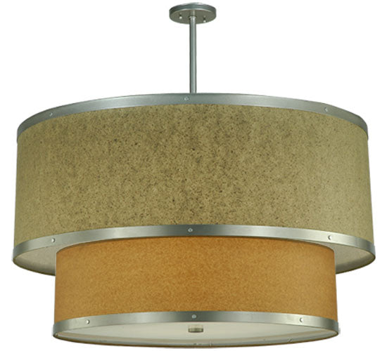 Meyda Tiffany Cilindro 136291 Pendant Light - Nickel