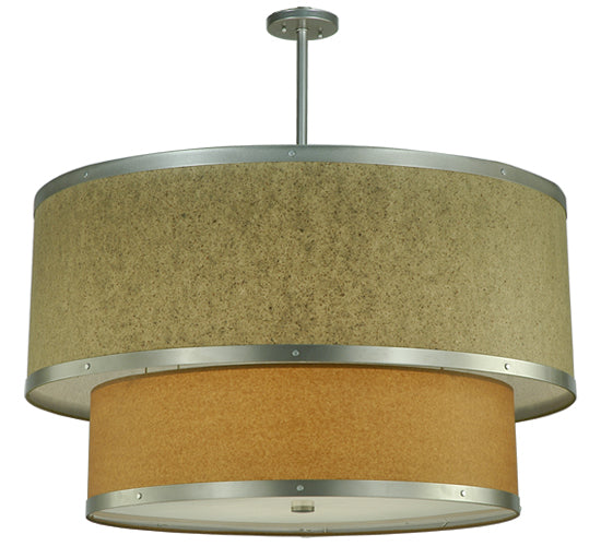 Meyda Tiffany Cilindro 136291 Pendant Light - Nickel