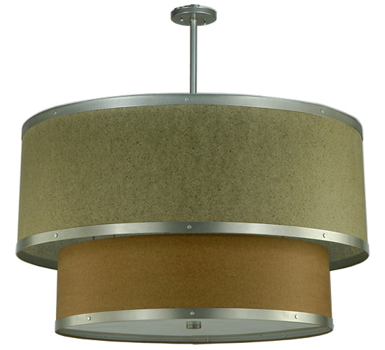 Meyda Tiffany Cilindro 136291 Pendant Light - Nickel