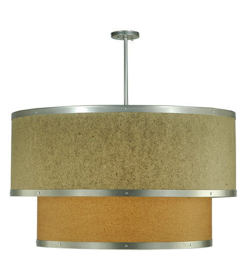 Meyda Tiffany Cilindro 136291 Pendant Light - Nickel