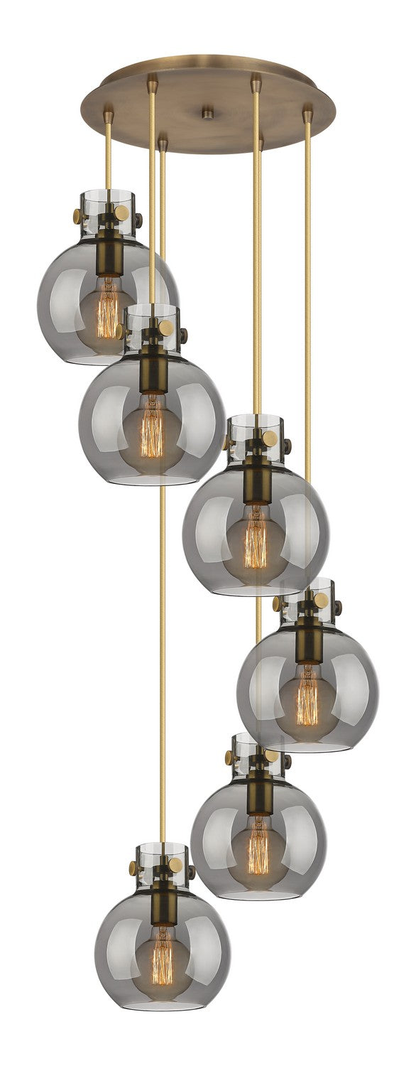 Innovations Newton 116-410-1PS-BB-G410-8SM Pendant Light - Brushed Brass