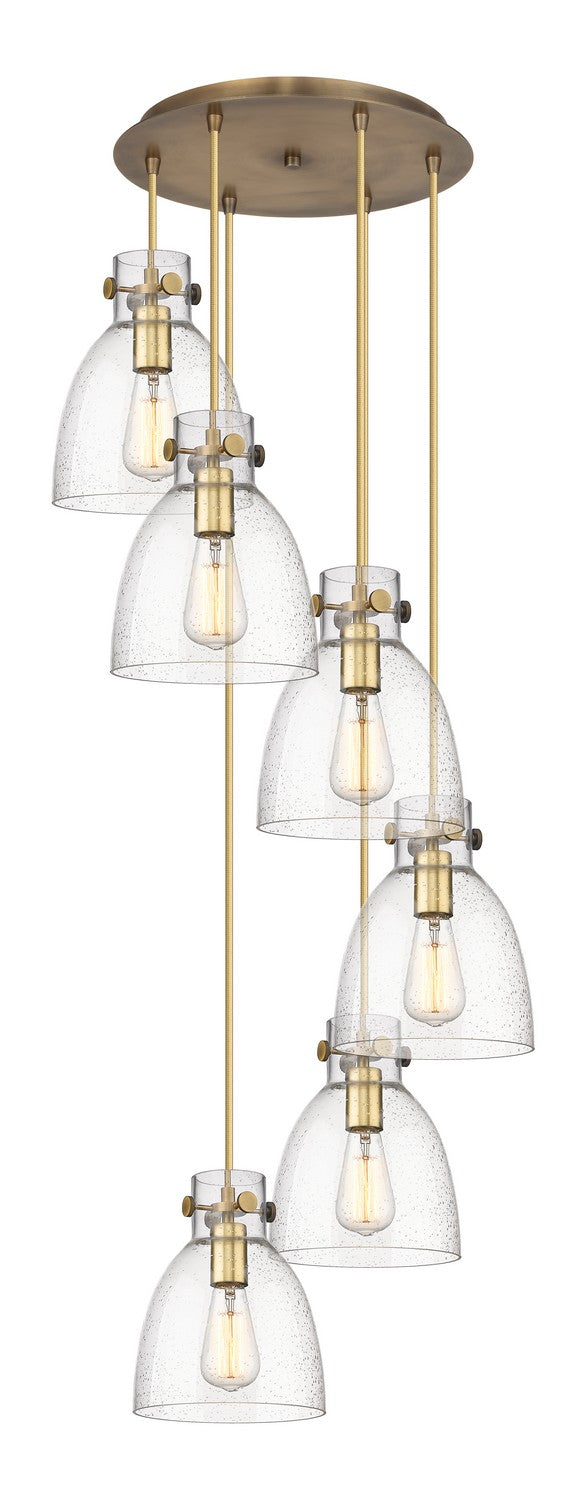 Innovations Downtown Urban 116-410-1PS-BB-G412-8SDY Pendant Light - Brushed Brass