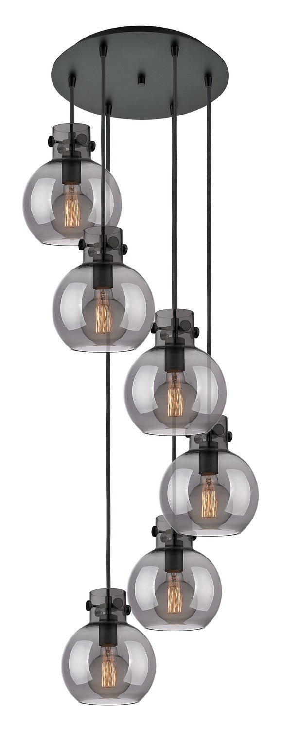 Innovations Newton 116-410-1PS-BK-G410-8SM Pendant Light - Matte Black