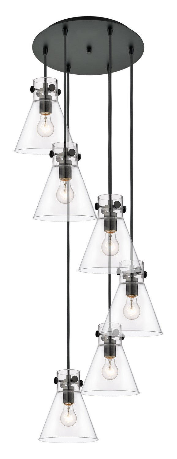 Innovations Downtown Urban 116-410-1PS-BK-G411-8CL Pendant Light - Matte Black