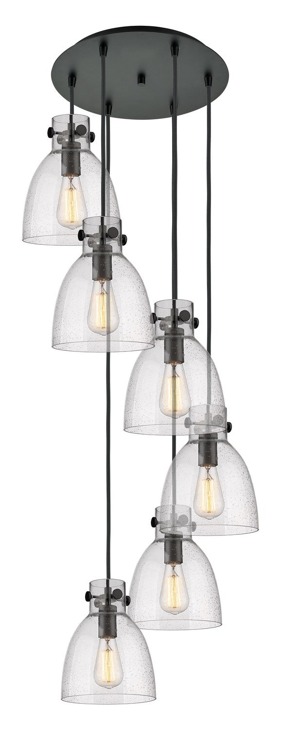 Innovations Downtown Urban 116-410-1PS-BK-G412-8SDY Pendant Light - Matte Black