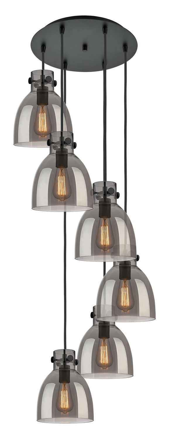 Innovations Downtown Urban 116-410-1PS-BK-G412-8SM Pendant Light - Matte Black