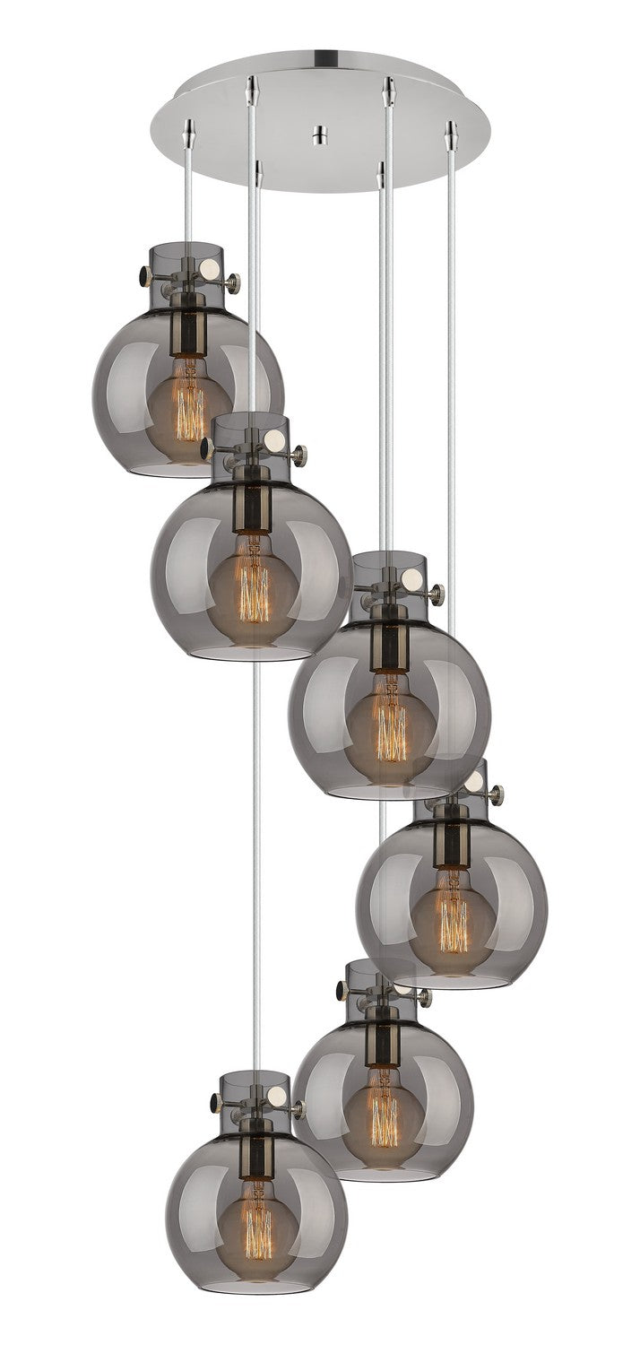 Innovations Newton 116-410-1PS-PN-G410-8SM Pendant Light - Polished Nickel