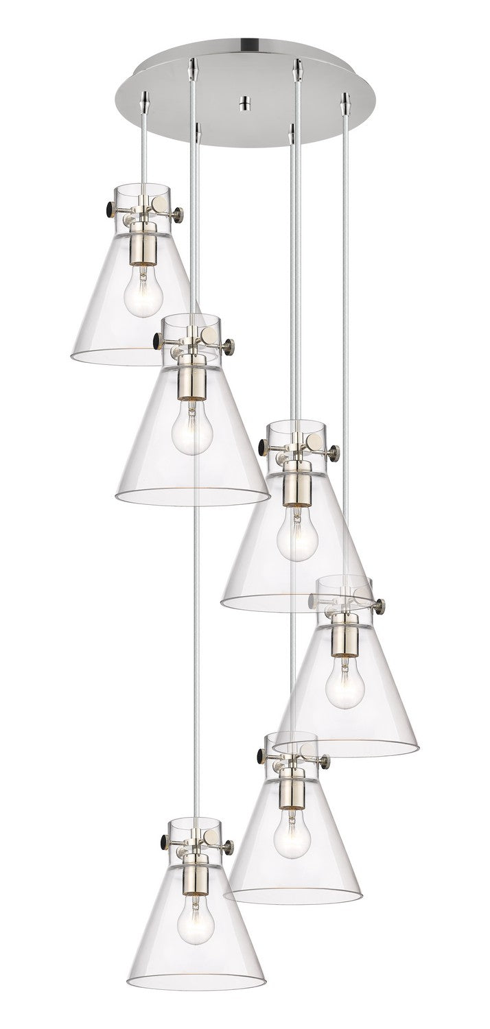 Innovations Downtown Urban 116-410-1PS-PN-G411-8CL Pendant Light - Polished Nickel