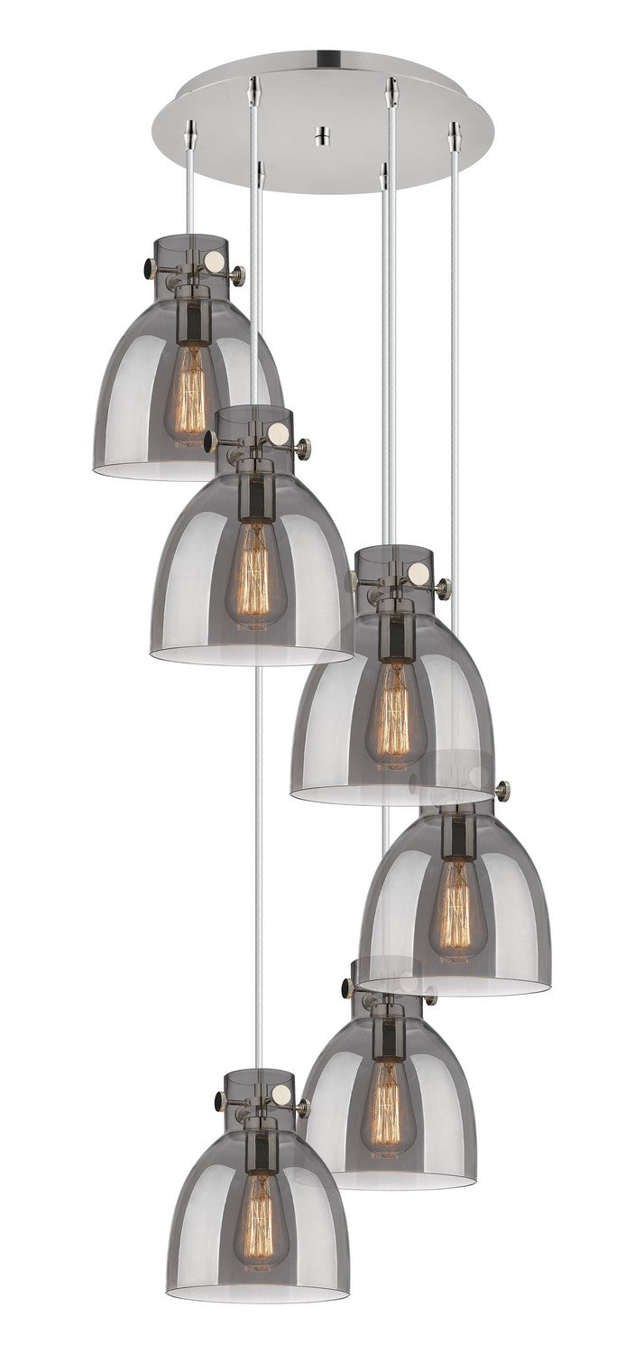 Innovations Downtown Urban 116-410-1PS-PN-G412-8SM Pendant Light - Polished Nickel