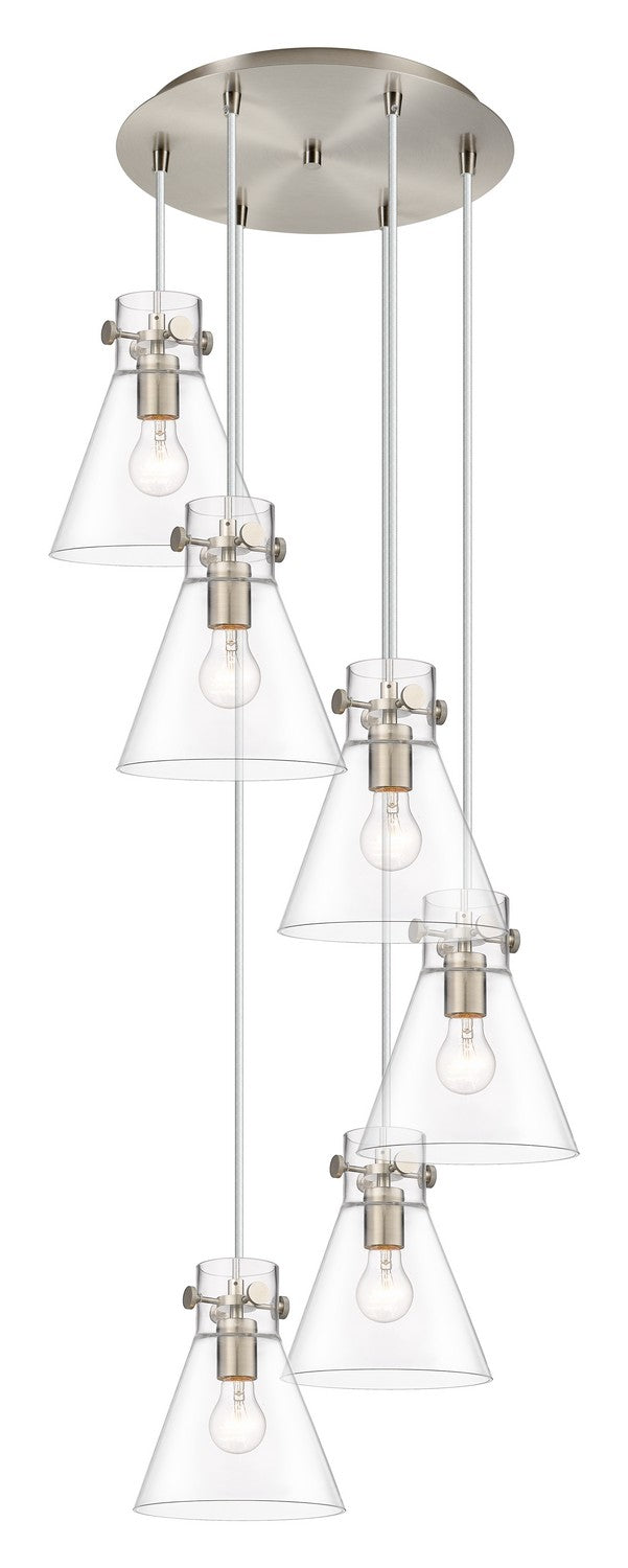 Innovations Downtown Urban 116-410-1PS-SN-G411-8CL Pendant Light - Brushed Satin Nickel