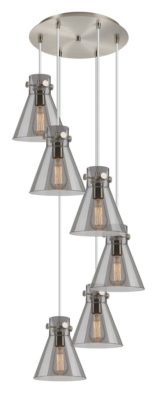 Innovations Downtown Urban 116-410-1PS-SN-G411-8SM Pendant Light - Brushed Satin Nickel