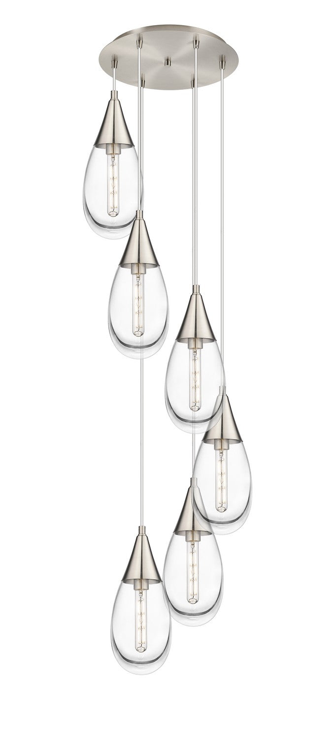 Innovations Downtown Urban 116-450-1P-SN-G450-6CL Pendant Light - Brushed Satin Nickel