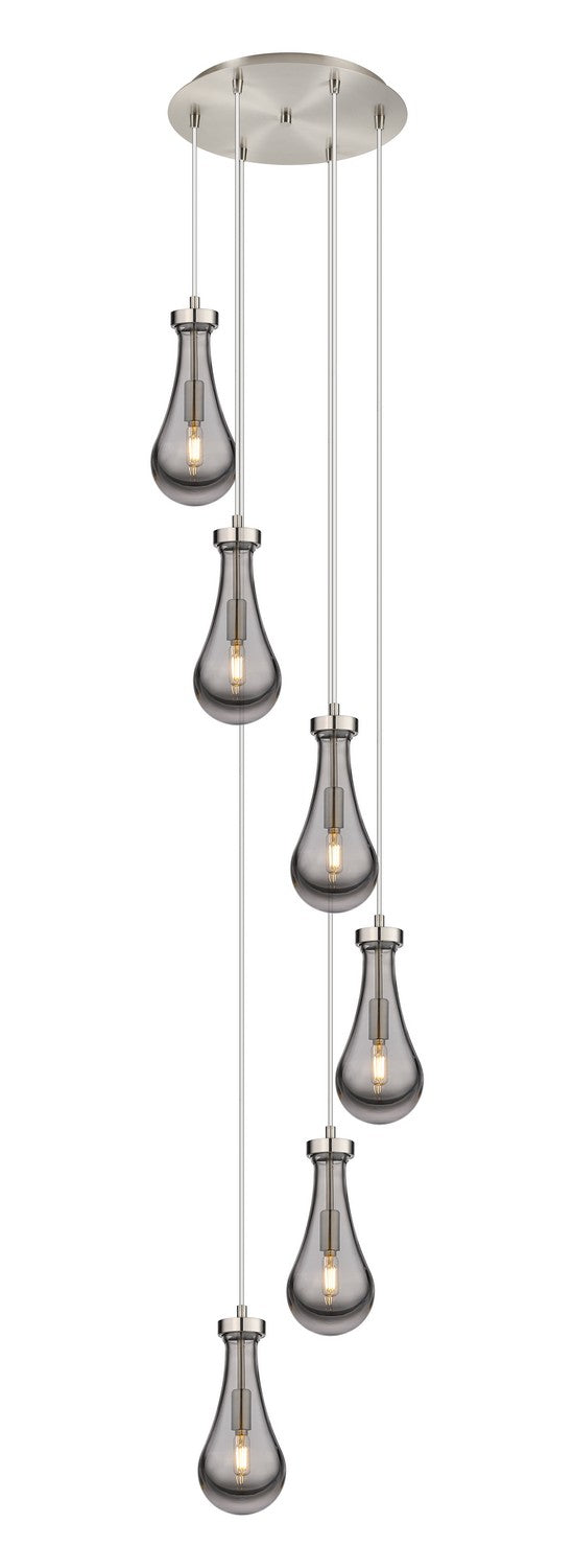 Innovations Downtown Urban 116-451-1P-SN-G451-5SM Pendant Light - Brushed Satin Nickel