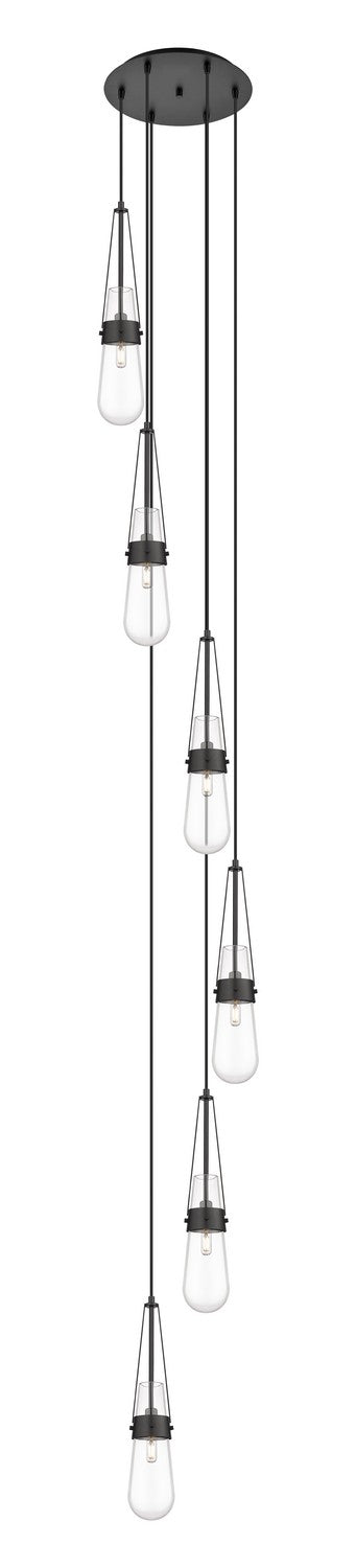 Innovations Downtown Urban 116-452-1P-BK-G452-4CL Pendant Light - Matte Black
