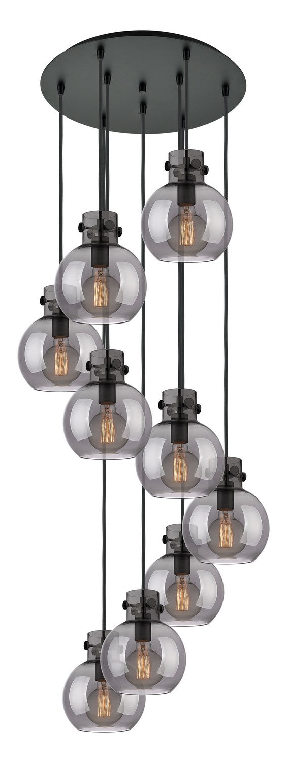 Innovations Newton 119-410-1PS-BK-G410-8SM Pendant Light - Matte Black