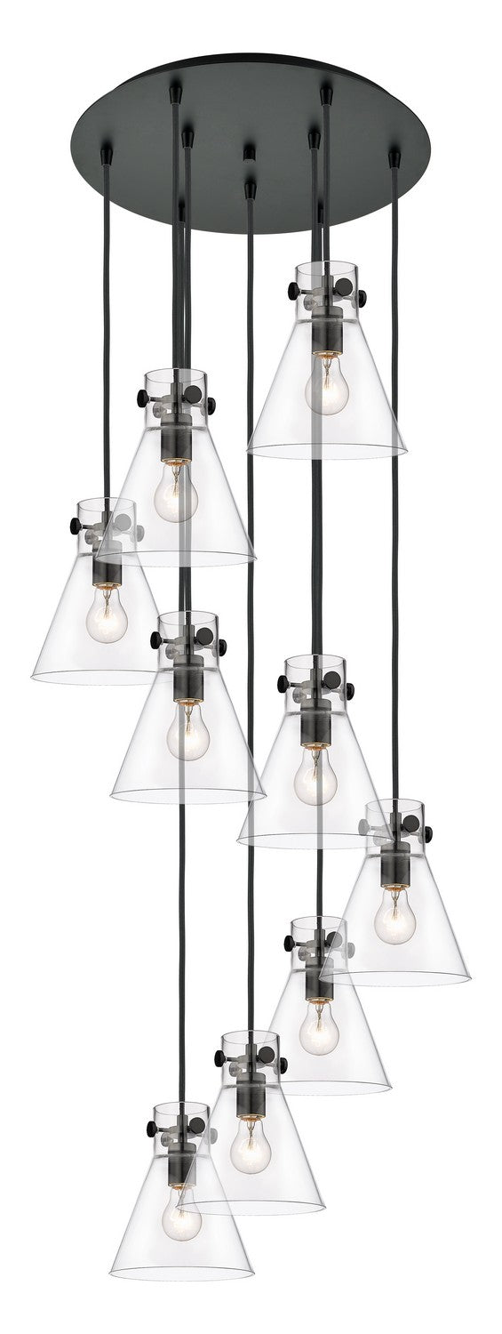 Innovations Downtown Urban 119-410-1PS-BK-G411-8CL Pendant Light - Matte Black