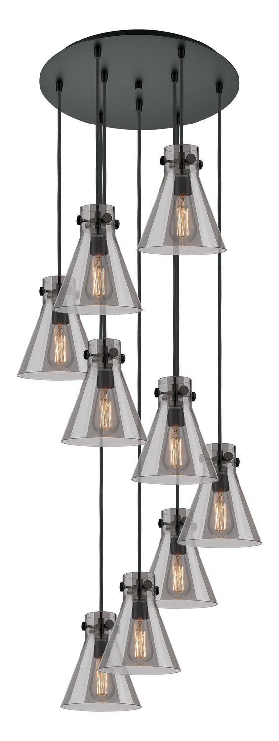 Innovations Downtown Urban 119-410-1PS-BK-G411-8SM Pendant Light - Matte Black