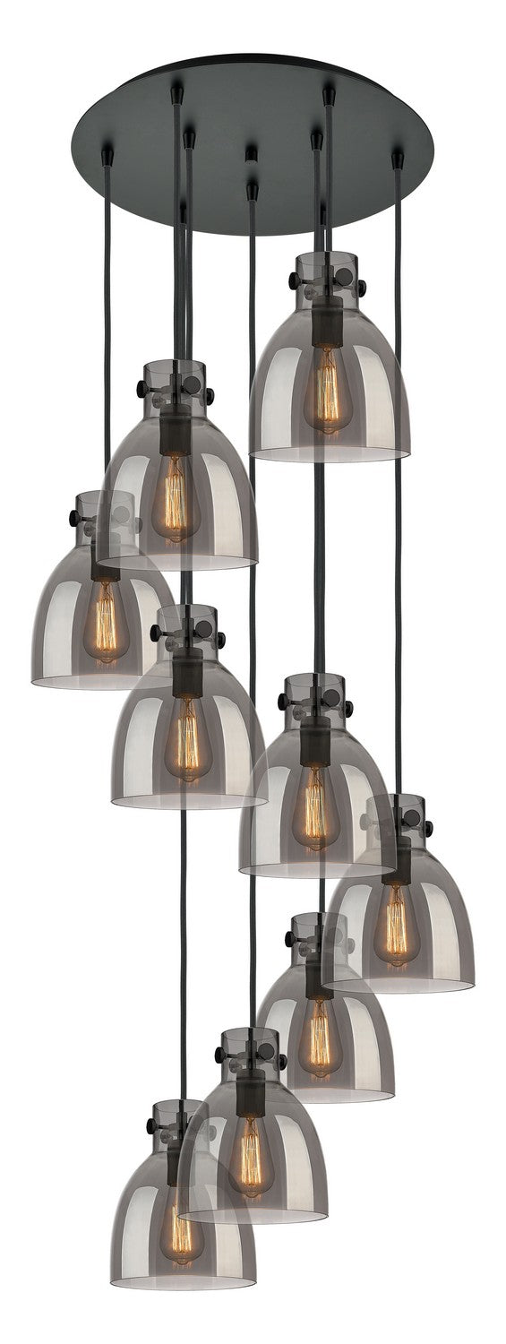 Innovations Downtown Urban 119-410-1PS-BK-G412-8SM Pendant Light - Matte Black