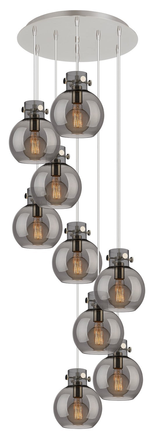 Innovations Newton 119-410-1PS-PN-G410-8SM Pendant Light - Polished Nickel