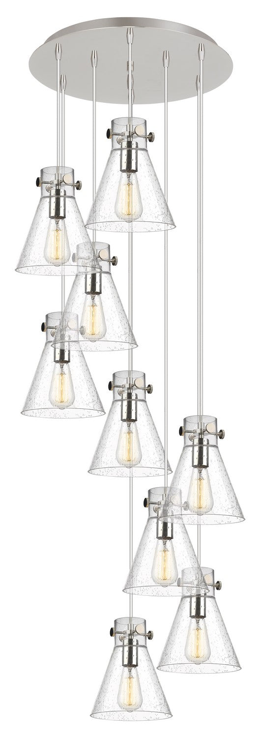 Innovations Downtown Urban 119-410-1PS-PN-G411-8SDY Pendant Light - Polished Nickel