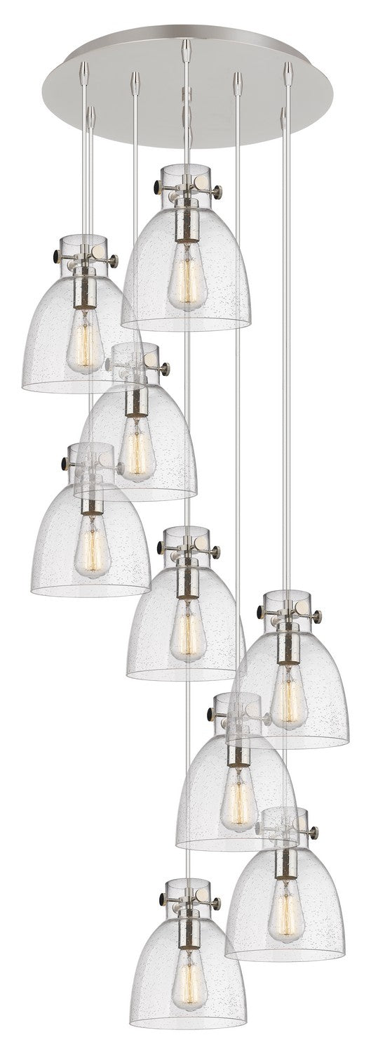 Innovations Downtown Urban 119-410-1PS-PN-G412-8SDY Pendant Light - Polished Nickel