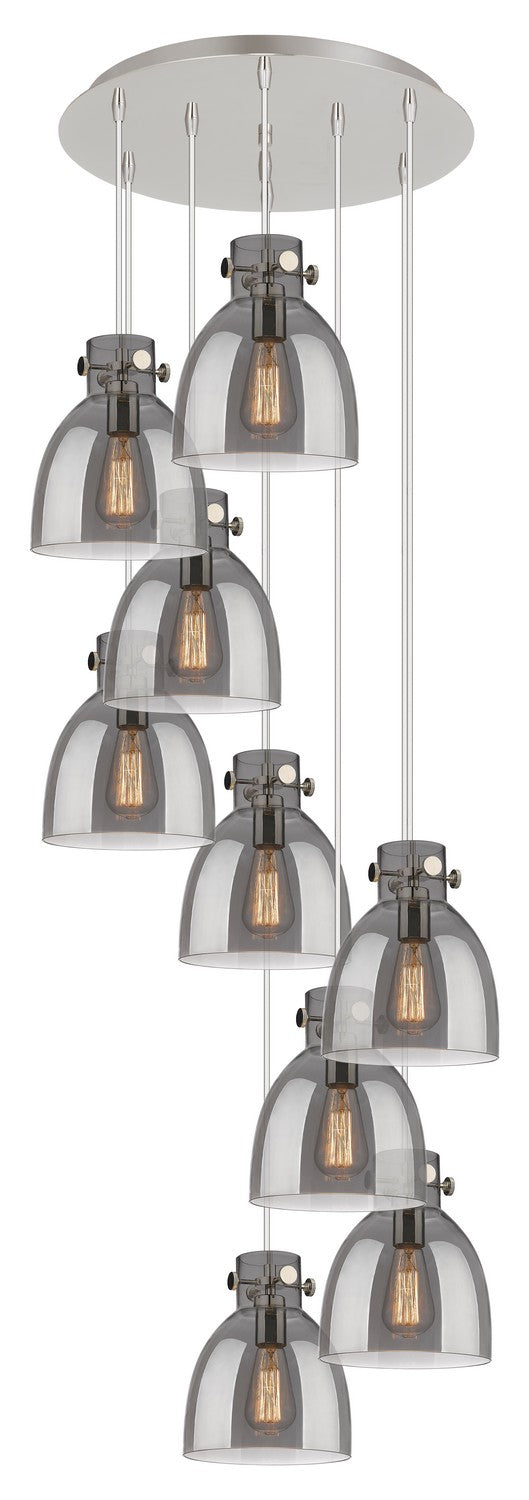 Innovations Downtown Urban 119-410-1PS-PN-G412-8SM Pendant Light - Polished Nickel