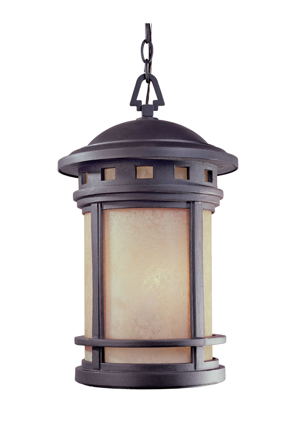 Designers Fountain 2394-AM-ORB Sedona Three Light Hanging Lantern Outdoor Bronze / Dark