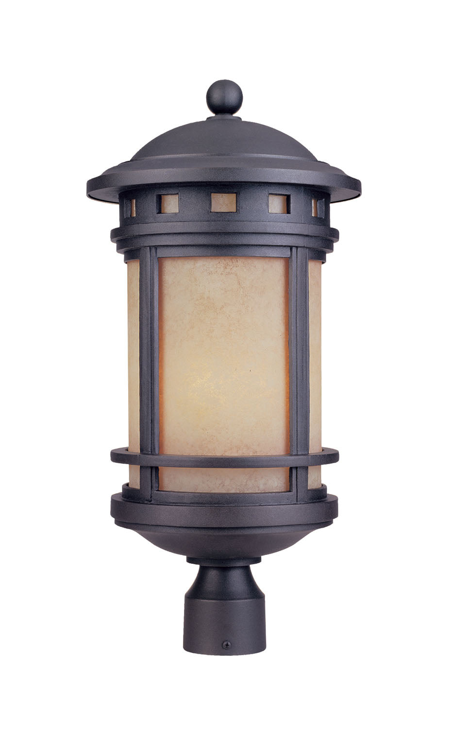 Designers Fountain 2396-AM-ORB Sedona Three Light Post Lantern Outdoor Bronze / Dark