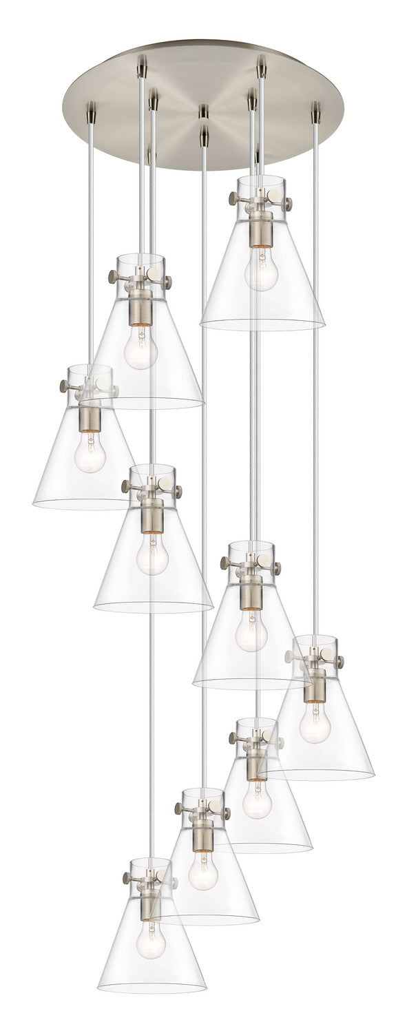 Innovations Downtown Urban 119-410-1PS-SN-G411-8CL Pendant Light - Brushed Satin Nickel