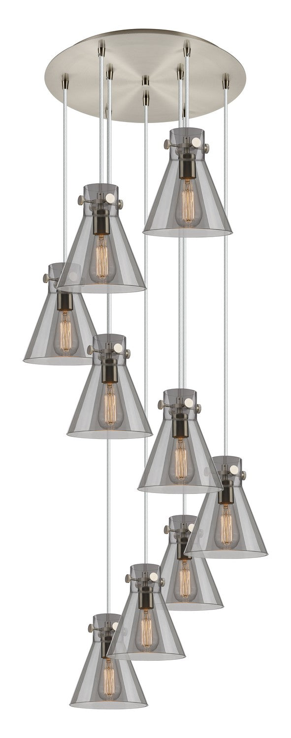 Innovations Downtown Urban 119-410-1PS-SN-G411-8SM Pendant Light - Brushed Satin Nickel